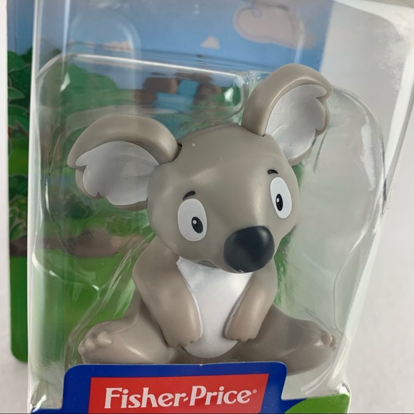 Fisher-Price Little People Animal Koala Zoo Safari Toy Figure New in Box - Picture 7 of 7